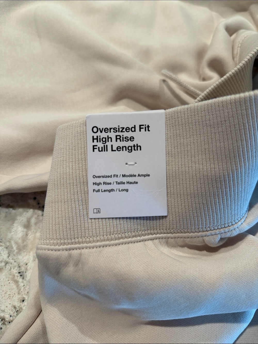 Nike Women’s Light Beige Joggers with Brown Logo - Picture 5 of 6